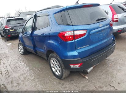 Lot #2995294669 2020 FORD ECOSPORT SE