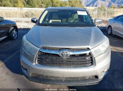 Lot #3035089353 2015 TOYOTA HIGHLANDER LIMITED V6