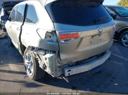 Lot #3035089353 2015 TOYOTA HIGHLANDER LIMITED V6