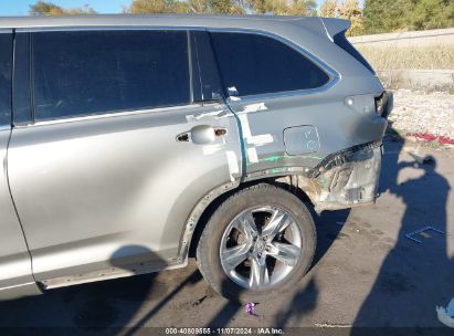 Lot #3035089353 2015 TOYOTA HIGHLANDER LIMITED V6