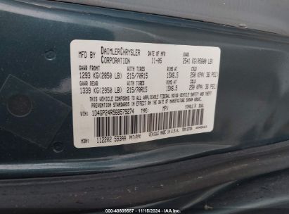 Lot #2992816283 2006 DODGE GRAND CARAVAN SE