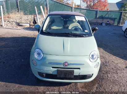 Lot #2992821714 2015 FIAT 500C POP