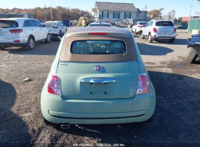 Lot #2992821714 2015 FIAT 500C POP