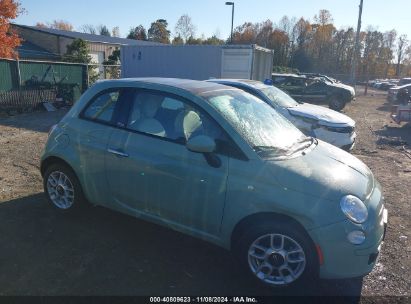 Lot #2992821714 2015 FIAT 500C POP