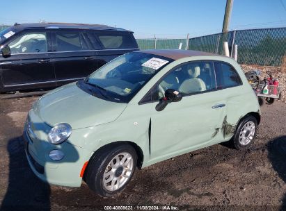 Lot #2992821714 2015 FIAT 500C POP