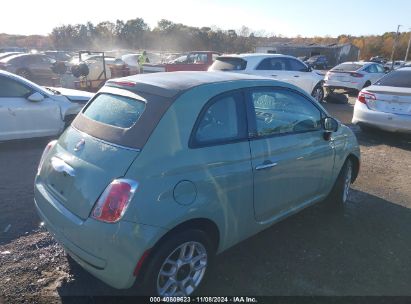 Lot #2992821714 2015 FIAT 500C POP