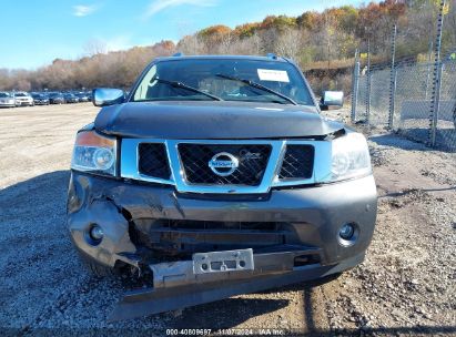 Lot #3035083780 2011 NISSAN ARMADA PLATINUM