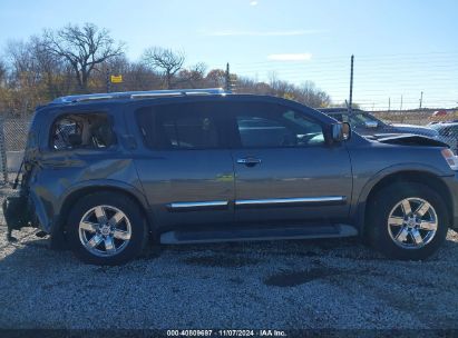 Lot #3035083780 2011 NISSAN ARMADA PLATINUM