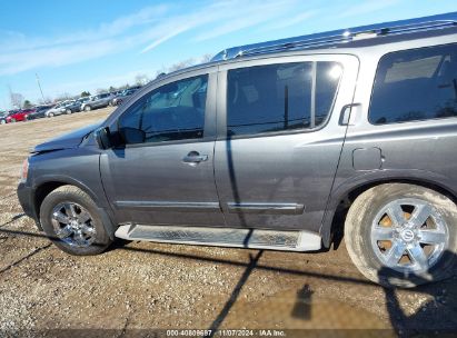 Lot #3035083780 2011 NISSAN ARMADA PLATINUM