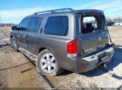 Lot #3035083780 2011 NISSAN ARMADA PLATINUM