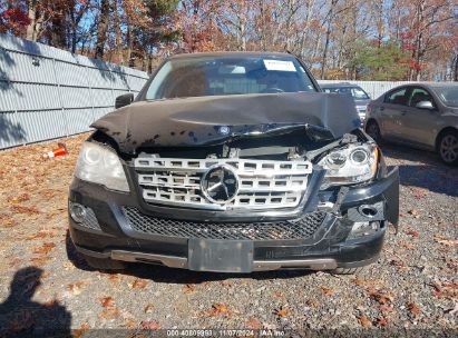 Lot #3005345897 2011 MERCEDES-BENZ ML 350 4MATIC