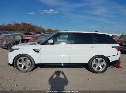 Lot #3049471260 2018 LAND ROVER RANGE ROVER SPORT HSE