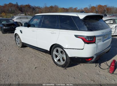 Lot #3049471260 2018 LAND ROVER RANGE ROVER SPORT HSE