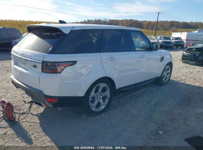 Lot #3049471260 2018 LAND ROVER RANGE ROVER SPORT HSE