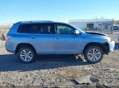 Lot #3035089350 2009 TOYOTA HIGHLANDER HYBRID LIMITED