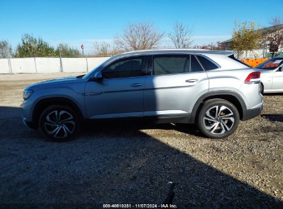 Lot #3035083762 2021 VOLKSWAGEN ATLAS CROSS SPORT 3.6L V6 SEL PREMIUM