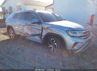 Lot #3035083762 2021 VOLKSWAGEN ATLAS CROSS SPORT 3.6L V6 SEL PREMIUM