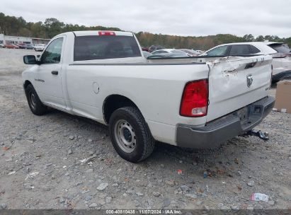 Lot #2995294636 2011 RAM RAM 1500 ST