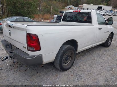 Lot #2995294636 2011 RAM RAM 1500 ST