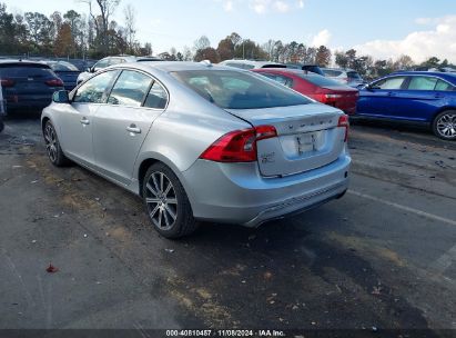 Lot #3032344029 2016 VOLVO S60 INSCRIPTION T5 DRIVE-E PREMIER