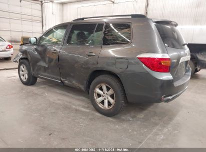 Lot #3035083744 2008 TOYOTA HIGHLANDER