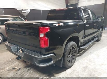 Lot #2990346385 2021 CHEVROLET SILVERADO 1500 4WD  SHORT BED CUSTOM