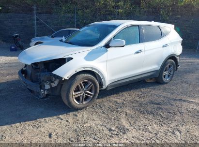 Lot #3051077479 2017 HYUNDAI SANTA FE SPORT 2.4L