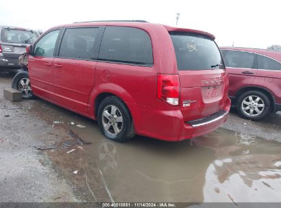 Lot #3005345886 2012 DODGE GRAND CARAVAN SXT