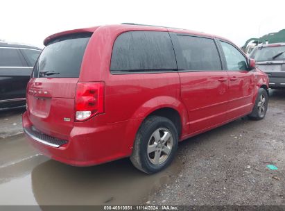 Lot #3005345886 2012 DODGE GRAND CARAVAN SXT