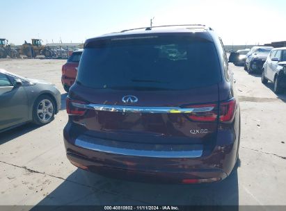 Lot #3053063378 2021 INFINITI QX80 SENSORY AWD