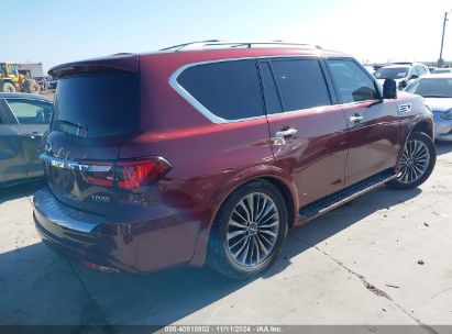 Lot #3053063378 2021 INFINITI QX80 SENSORY AWD