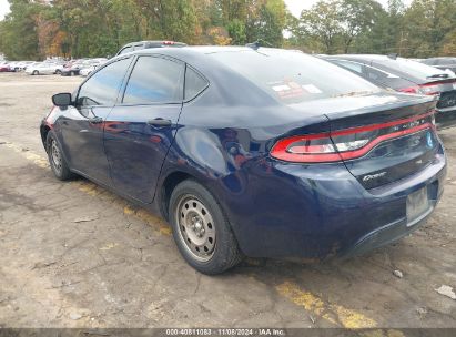 Lot #3035072514 2013 DODGE DART SE