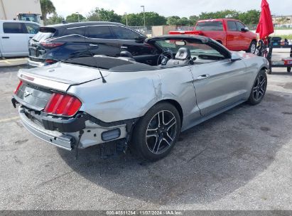 Lot #2990346386 2020 FORD MUSTANG ECOBOOST PREMIUM