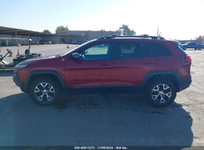 Lot #3035094750 2014 JEEP CHEROKEE TRAILHAWK