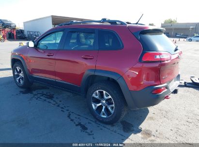 Lot #3035094750 2014 JEEP CHEROKEE TRAILHAWK