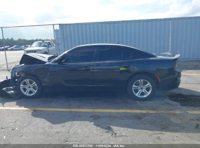 Lot #3035072488 2022 DODGE CHARGER SXT RWD