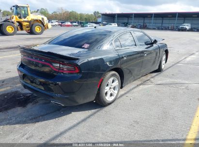 Lot #3035072488 2022 DODGE CHARGER SXT RWD