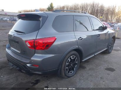 Lot #3035072493 2020 NISSAN PATHFINDER SL 4WD