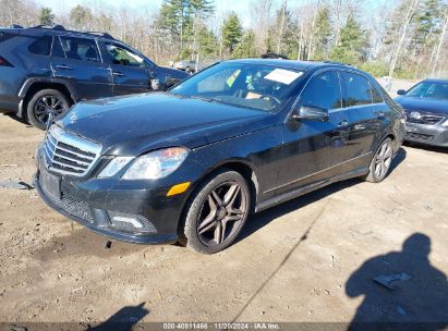 Lot #3051077469 2011 MERCEDES-BENZ E 550