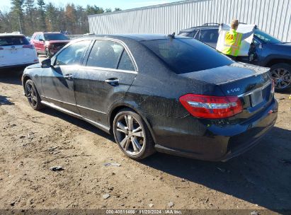 Lot #3051077469 2011 MERCEDES-BENZ E 550