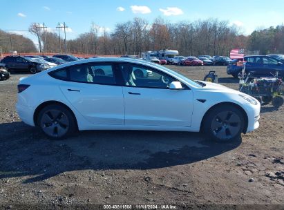 Lot #3034472693 2023 TESLA MODEL 3 REAR-WHEEL DRIVE