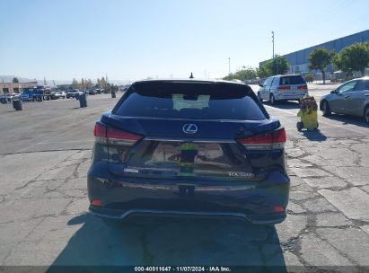 Lot #2992832257 2022 LEXUS RX 450H F SPORT HANDLING