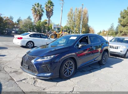 Lot #2992832257 2022 LEXUS RX 450H F SPORT HANDLING