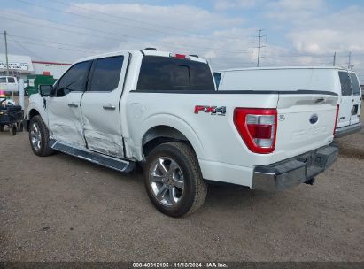 Lot #3035095716 2023 FORD F-150 LARIAT