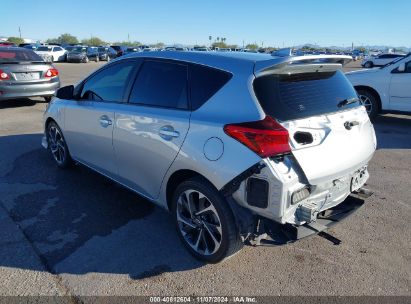 Lot #2989127600 2018 TOYOTA COROLLA IM