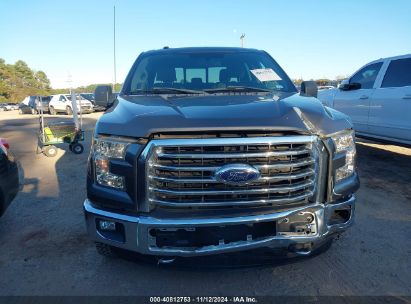 Lot #3035083651 2016 FORD F-150 XLT