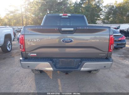 Lot #3035083651 2016 FORD F-150 XLT