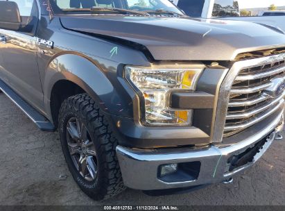 Lot #3035083651 2016 FORD F-150 XLT