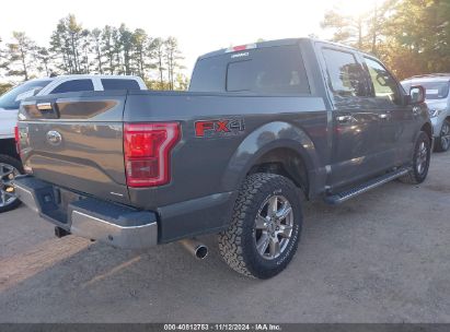 Lot #3035083651 2016 FORD F-150 XLT