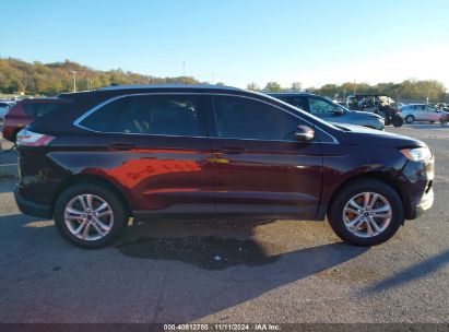 Lot #3031246794 2019 FORD EDGE SEL